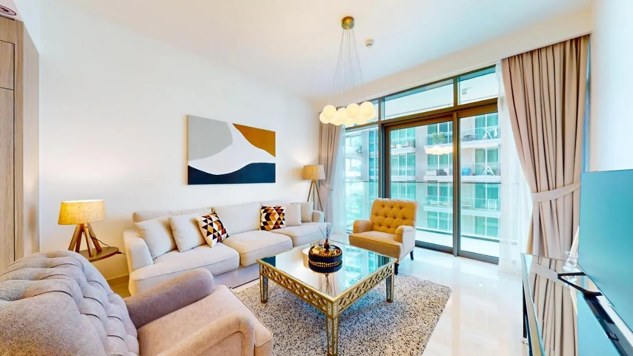 Beach Vista 2 - Two Bedroom With Partial Sea View Dubai Apartment